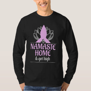 Camiseta Legal Casa De Namaste E Obter Espirituitos De Medi