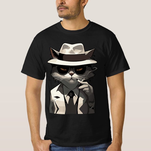 Camiseta Legal Cat Noir: Suave e Misterioso Felino (Frente)