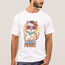 Camiseta "Legal Cat Vibes - Meow Magic Summer Tee