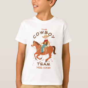 Camiseta Legal caubói e Festa de aniversário de cavalo