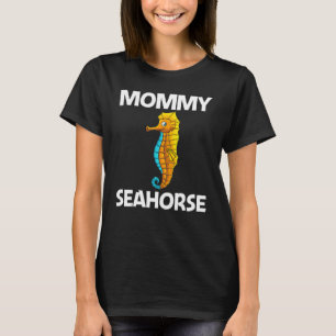 Camiseta Legal Cavalo De Mar Para Mulheres Peixes Animais D