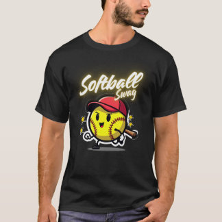 Camiseta Legal Chapéu Softball: Estilo Icônico para o Diama