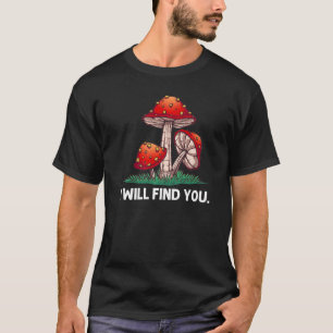 Camiseta Legal Cogumelo para Homens Mulheres Morel Mushroom