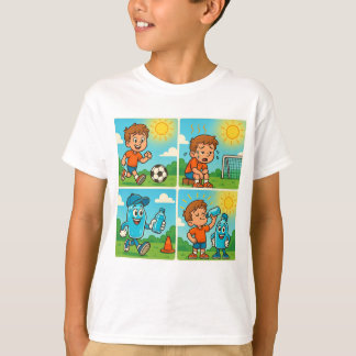 Camiseta Legal com a AQUNY - Hydration Hero Soccer t shirt