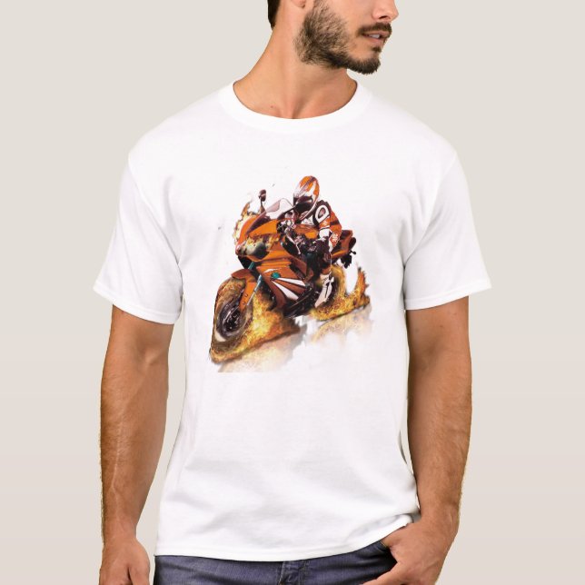 Camiseta legal com a moto design do autor (Frente)