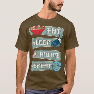 Camiseta Legal coma animação do sono repetir o filme marinh