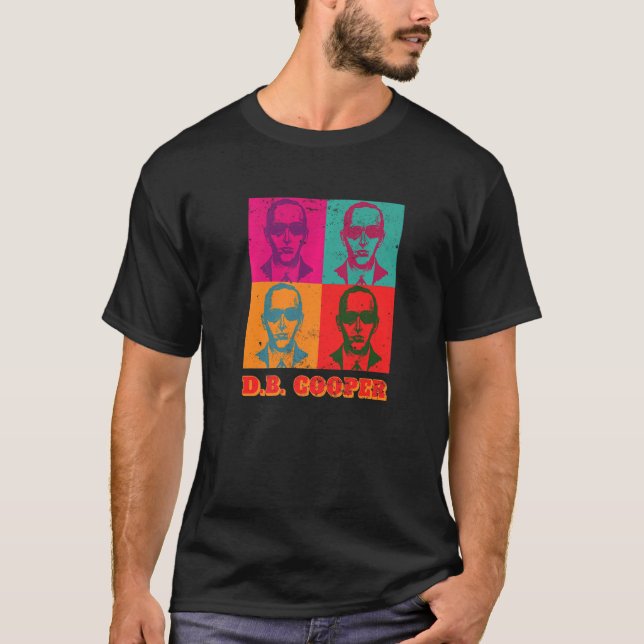 Camiseta Legal Como Db Cooper Pop de 1971 Histor De Skyjack (Frente)