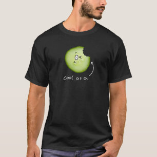 Camiseta legal como uma t-shirt de pepino