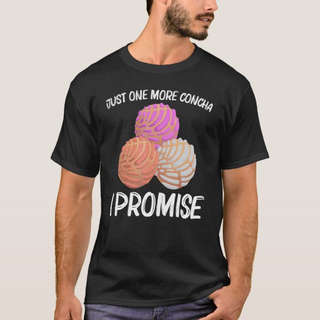 Camiseta Legal Concha para Homens Pan Dulce Latino Mexicano (Frente)