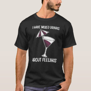 Camiseta Legal Coquetel Para Homens Mistura De Barman