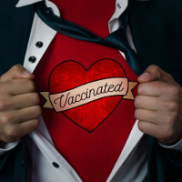 Legal Coração Vermelho Retrodiverso Com Banner Vac