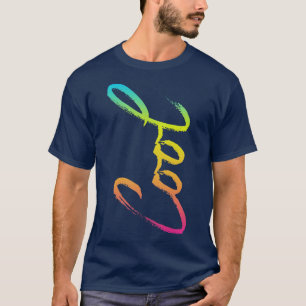 Camiseta Legal cores intensas do arco-íris vívidas