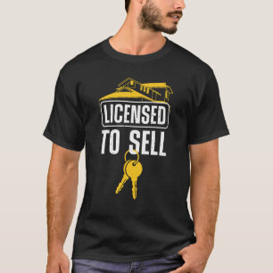 Camiseta Legal corretor para homens, agentes imobiliários,
