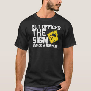 Camiseta Legal Corrida De Carro Para O Proprietário Automát