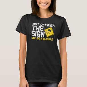 Camiseta Legal Corrida De Carro Para O Proprietário Automát