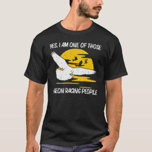 Camiseta Legal Corrida De Pombo Para Homens Homens Homens H