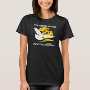 Camiseta Legal Corrida De Pombo Para Homens Homens Homens H