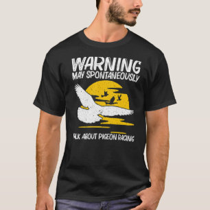 Camiseta Legal Corrida De Pombo Para Homens Homens Homens H