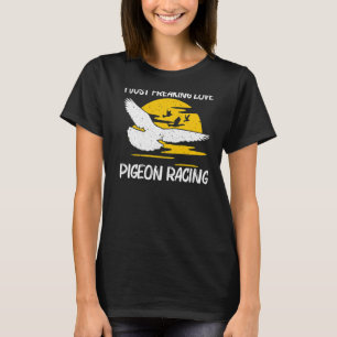 Camiseta Legal Corrida De Pombo Para Homens Homens Homens H