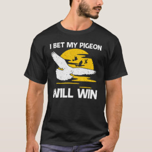 Camiseta Legal Corrida De Pombo Para Homens Homens Homens H