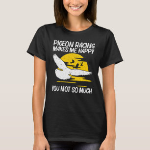Camiseta Legal Corrida De Pombo Para Homens Homens Homens H