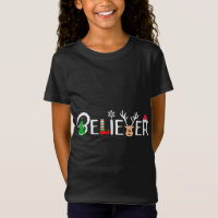 Legal Crença do Natal. Reindeer, Elf e Sant