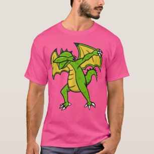 Camiseta Legal Dabbing Dragon Funny Draco Beast Hip-Salto D