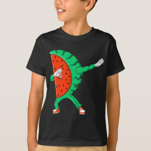 Camiseta Legal Dabbing Watermelon - Tomada de dança de Frut