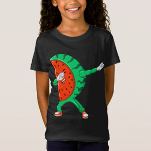 Camiseta Legal Dabbing Watermelon - Tomada de dança de Frut