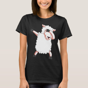 Camiseta Legal Dançarina de Animais de Carneiro Engraçada c