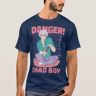 Camiseta Legal Danger Anime Boy, Lendário Gamer Boy Tee