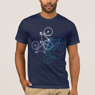 Camiseta Legal de bicicleta Blue Bikes