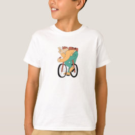 Camiseta Legal de Ciclista de Desenho Animado – Il