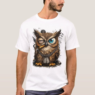 Camiseta Legal de Coruja Streetwear 