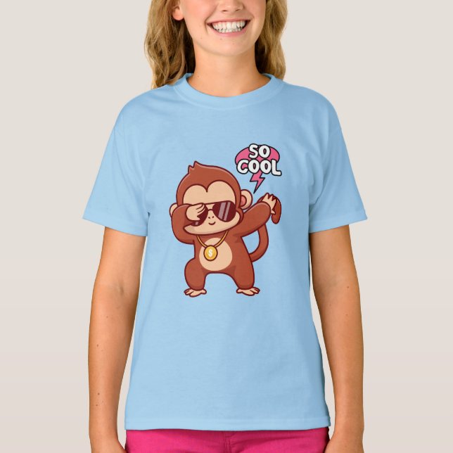 camiseta legal de macaco (Frente)