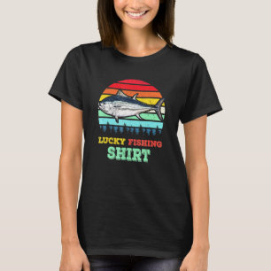 Camiseta Legal de Pescar Atum Pescador de Atum Profundo S