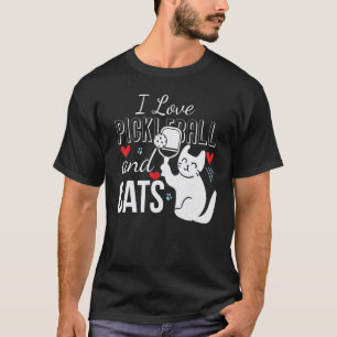 Camiseta Legal de Pickelball Eu Amo Pickleball e G