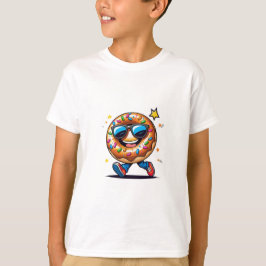 Camiseta legal de Rosquinha de Cartoon - Divertida