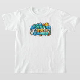 camiseta legal de verão para meninos