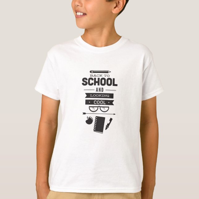 Camiseta Legal de volta à cotação da escola (Frente)