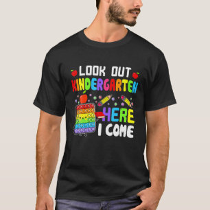 Camiseta Legal De Volta À Escola Olhem Para O Jardim De Inf