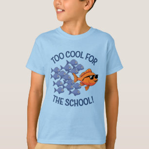 Camiseta Legal demais para a escola! 🐠 🐟 😎