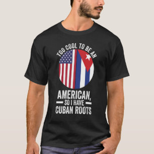Camiseta legal demais para ser americano, então tenho raíze