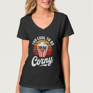 Camiseta Legal demais para ser corny Retro National Popcorn