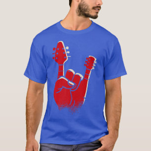 Camiseta Legal Demônio HornsMão do DiaboRock Pesado n Roll