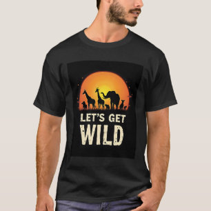 Camiseta Legal Design Cool Safari Para Homens Mulheres Cria