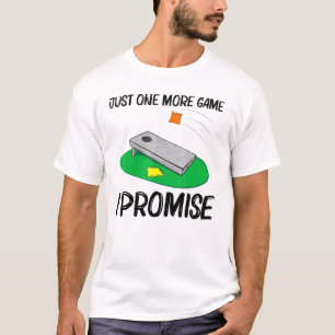 Camiseta Legal Design de Cornhole Para Homens, Mão De Milho