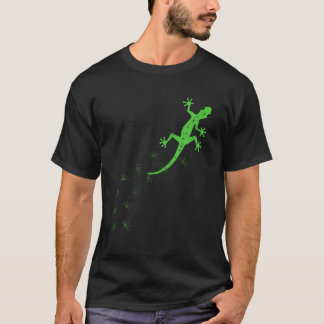 Camiseta Legal Design De Lizard Para Homens Gecko Animal De