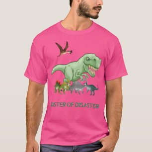Camiseta Legal Dinossauro T-Rex Mestre Do Desastre