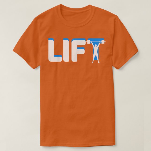 Camiseta Legal dizendo peso levantando Malhação de Dumbbell (Frente do Design)